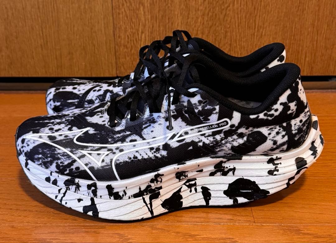 ミズノ ウエーブリベリオンプロ 書き初めカラー