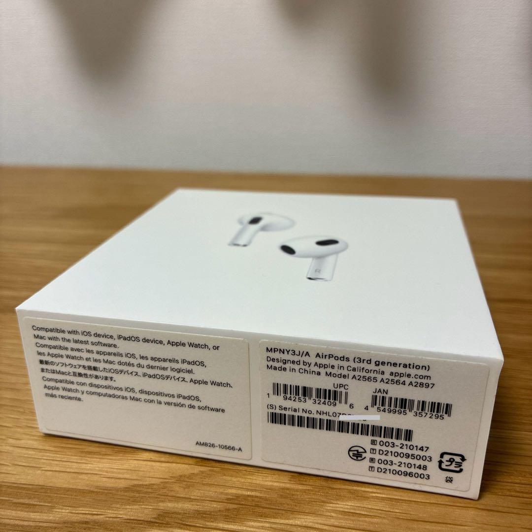 AirPods 3rd generation 本体 中古 動作確認済 ワイヤレス