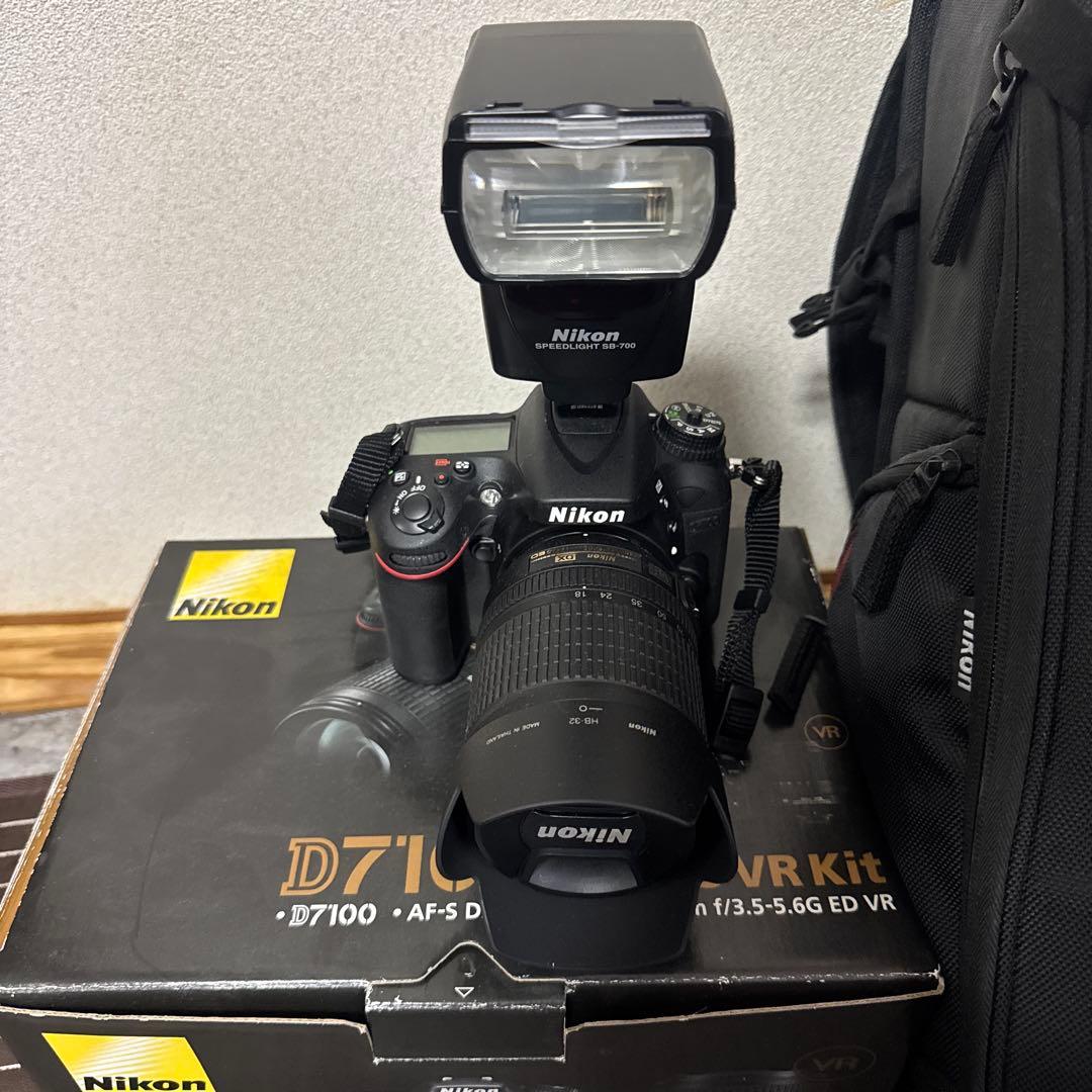 Nikon D7100 スピードライトSB-700 バッグ付き