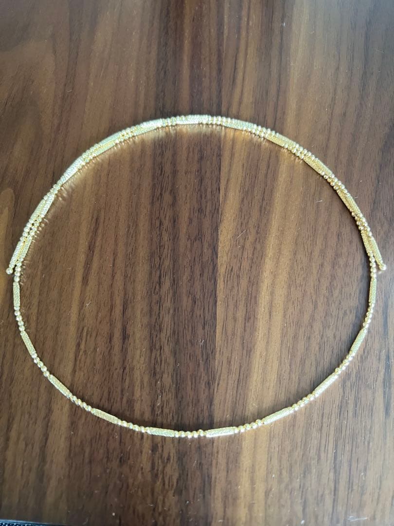 Asahi Jewelry ゴールドネックレス兼ブレスレット