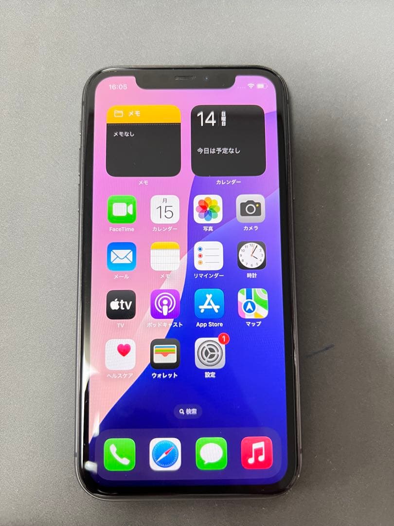 Apple iPhone 11 ブラックケース 128GB