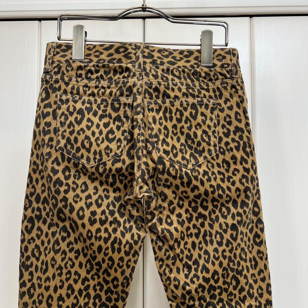 SAINT LAURENT PARIS 14AW レオパード コーデュロイパンツ