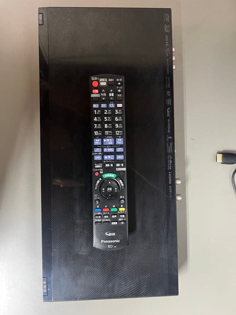 パナソニック DMR-BZT810 Blu-rayレコーダー3番組録画　動作品