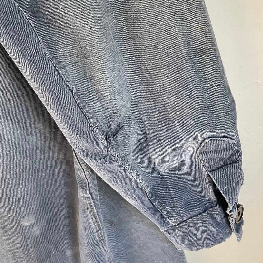 50s 60s フレンチ ワークコート ヴィンテージ 古着 襤褸 ワークウェア