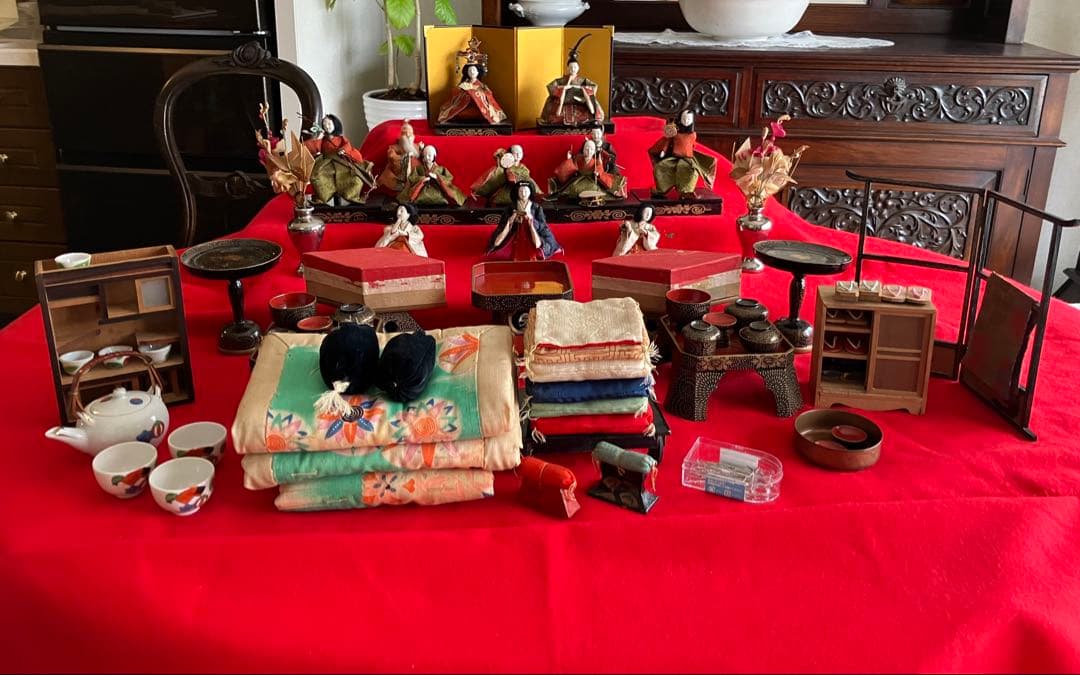 松時代物お雛様