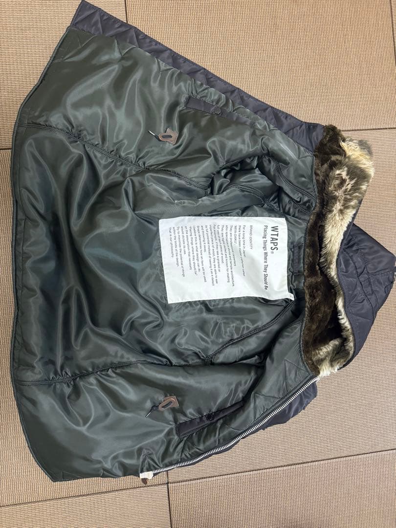 WTAPS ダブルタップス 16AW N-3B 黒