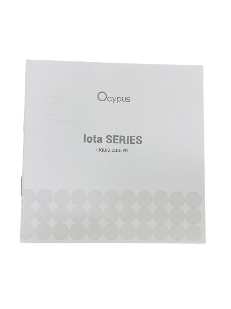 【開封済・未使用】Ocypus Iota L36 CPUクーラー 水冷 PC