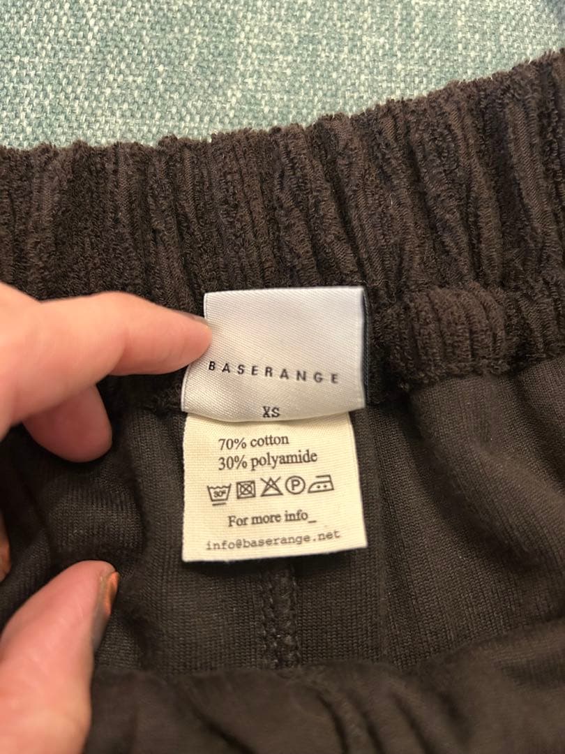 baserange DOUGLAS PANTS ダークブラウン