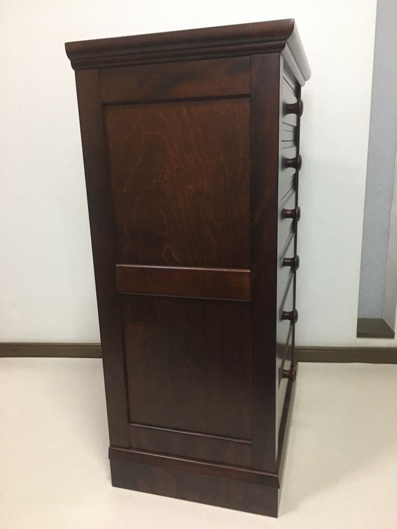 希少 松本民芸家具 チェスト 箪笥 タンス 6段 民芸家具 送料無料