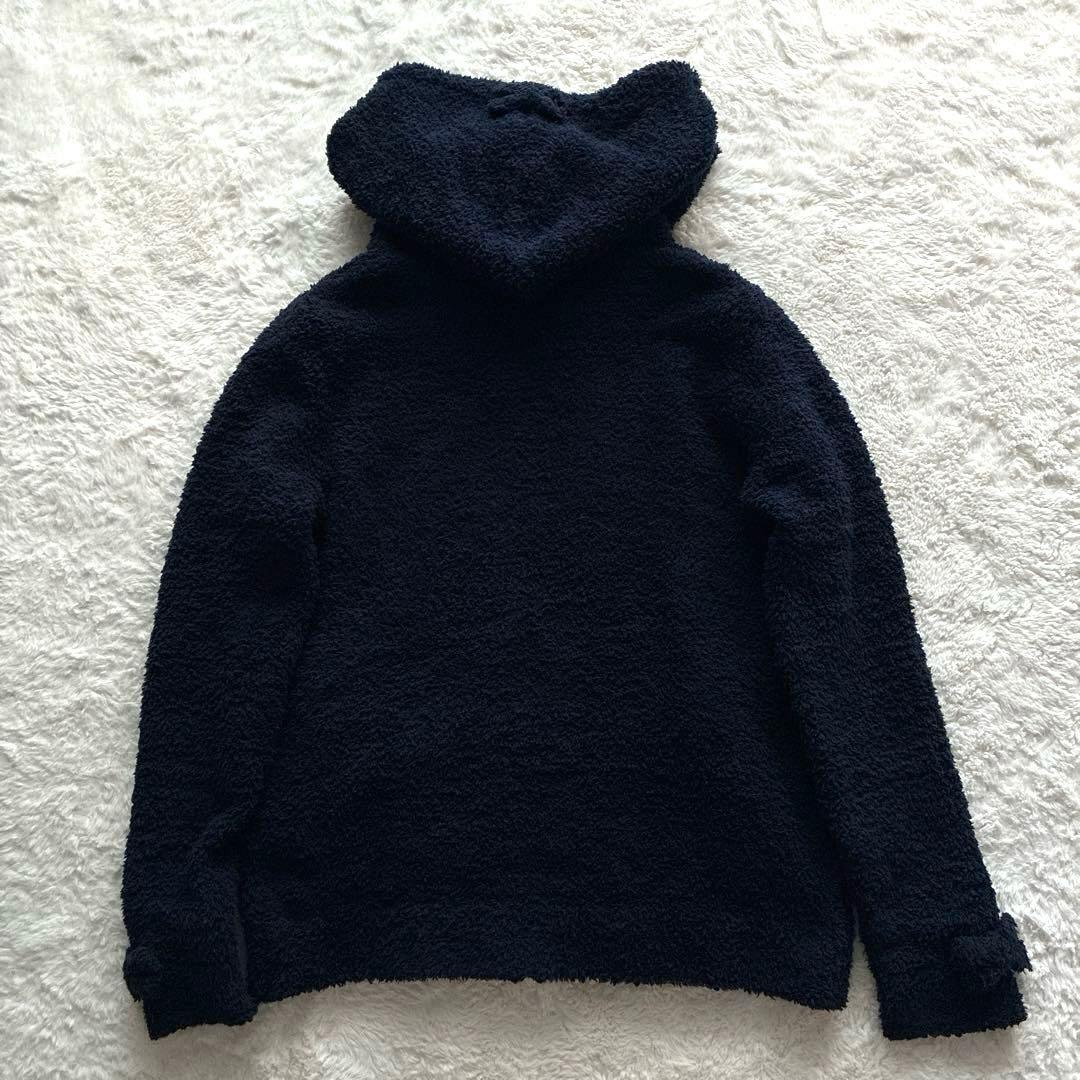 美品 希少✨ピンクハウス ロゴ刺繍入り モコモコ ジップアップ パーカー リボン