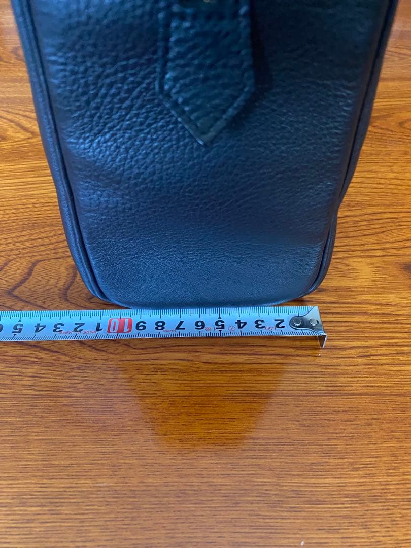 Cisei レザービジネスバッグ 黒