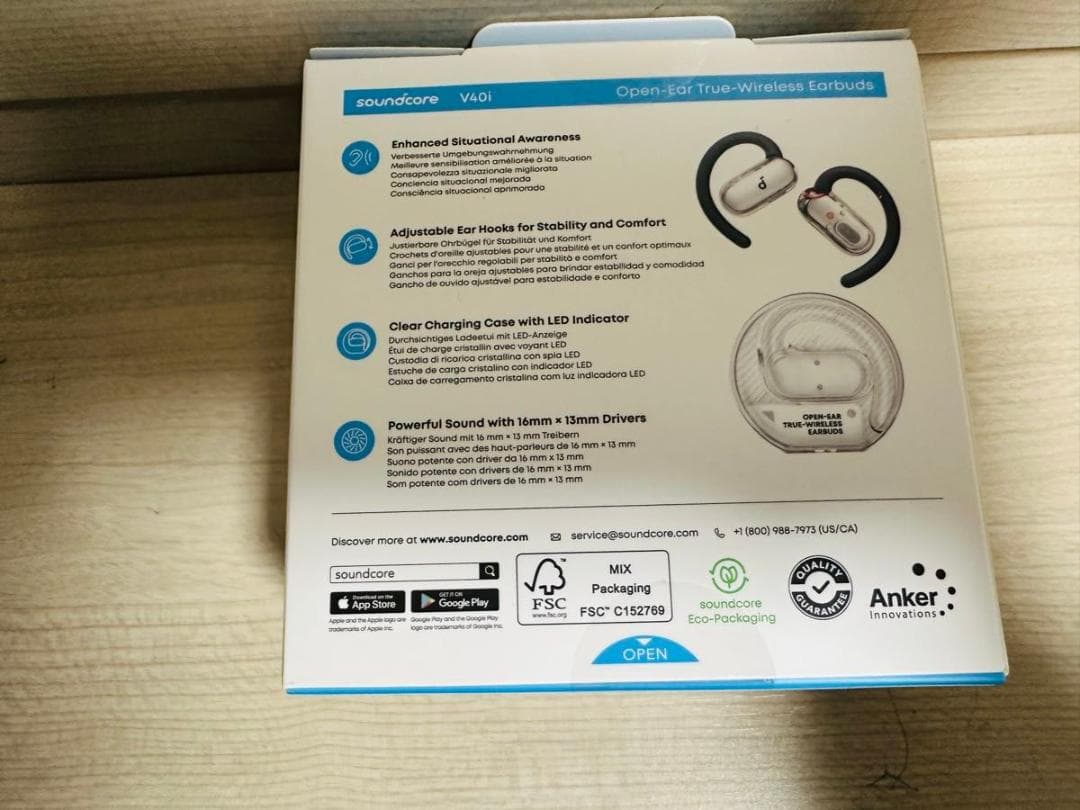 イヤホン Soundcore V40i anker