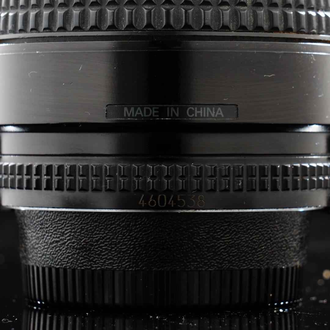 【整備＆テスト済】AI AF Nikkor 50mm F1.4 D 538