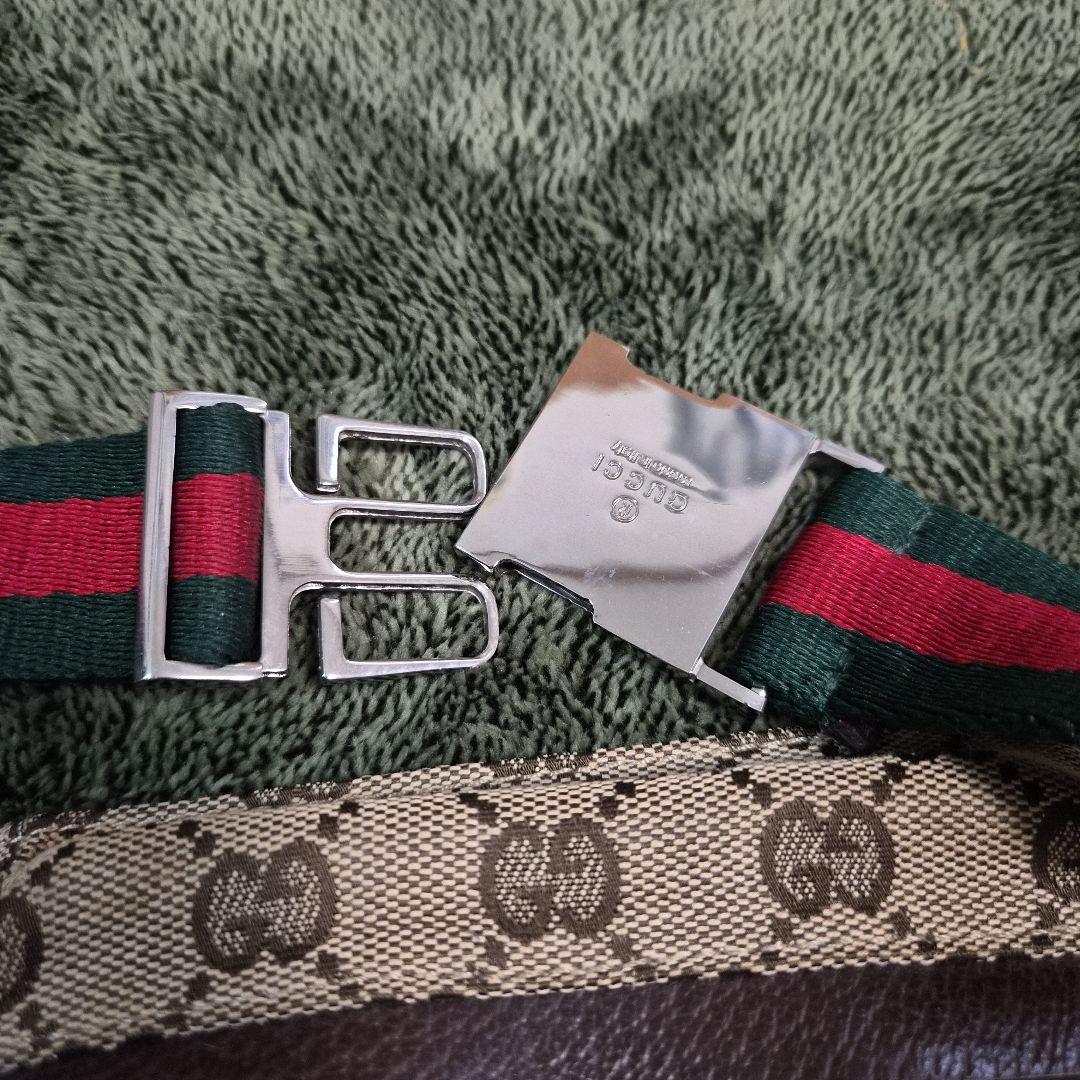 GUCCI ボディバッグ　ウエストポーチ　未使用　汚れ有り　男女兼用