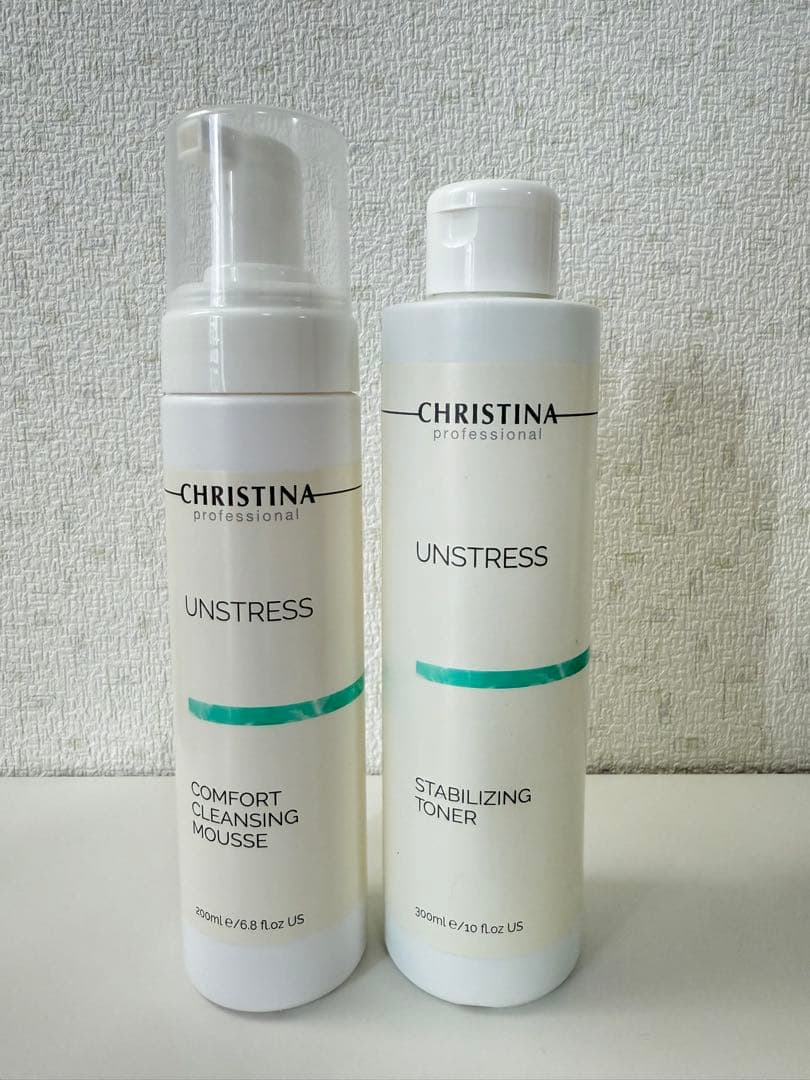 UNSTRESS クレンジングムース＆トナーセット