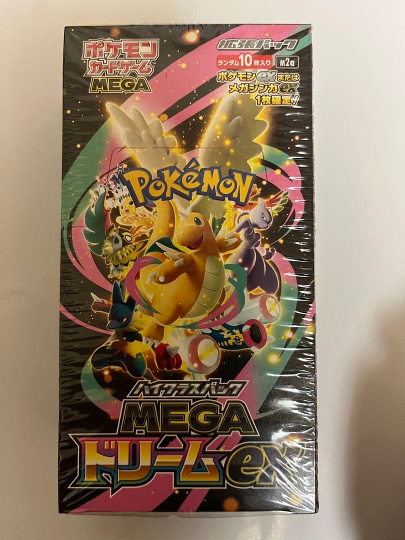 【新品・未開封】ポケモンカード　MEGAドリームex 1BOX シュリンク付き