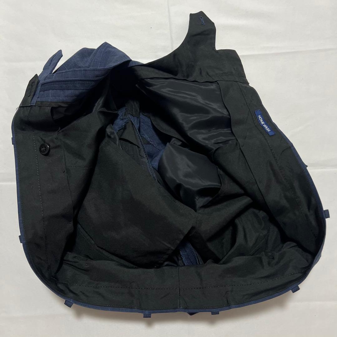 極美品✨ONLY オンリー ビジネス スーツ 洗える ネイビー 紺 チェック