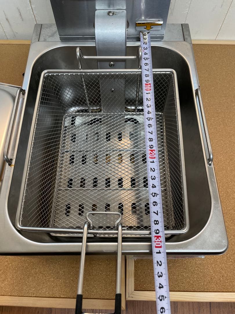 業務用　卓上電気フライヤー　6ℓ