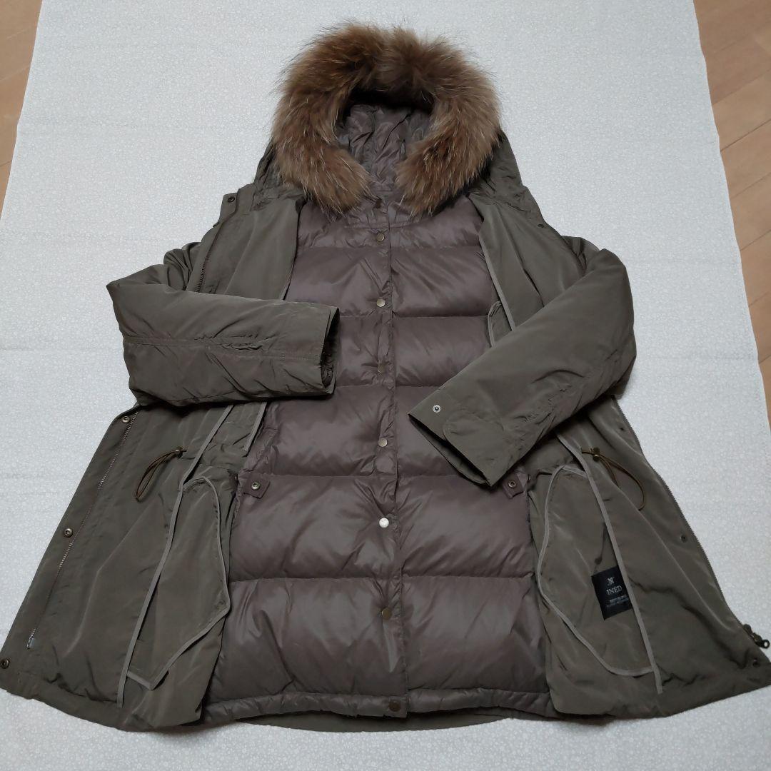 【極美品】INED　3way　モッズコート　ダウン　レディース　13号