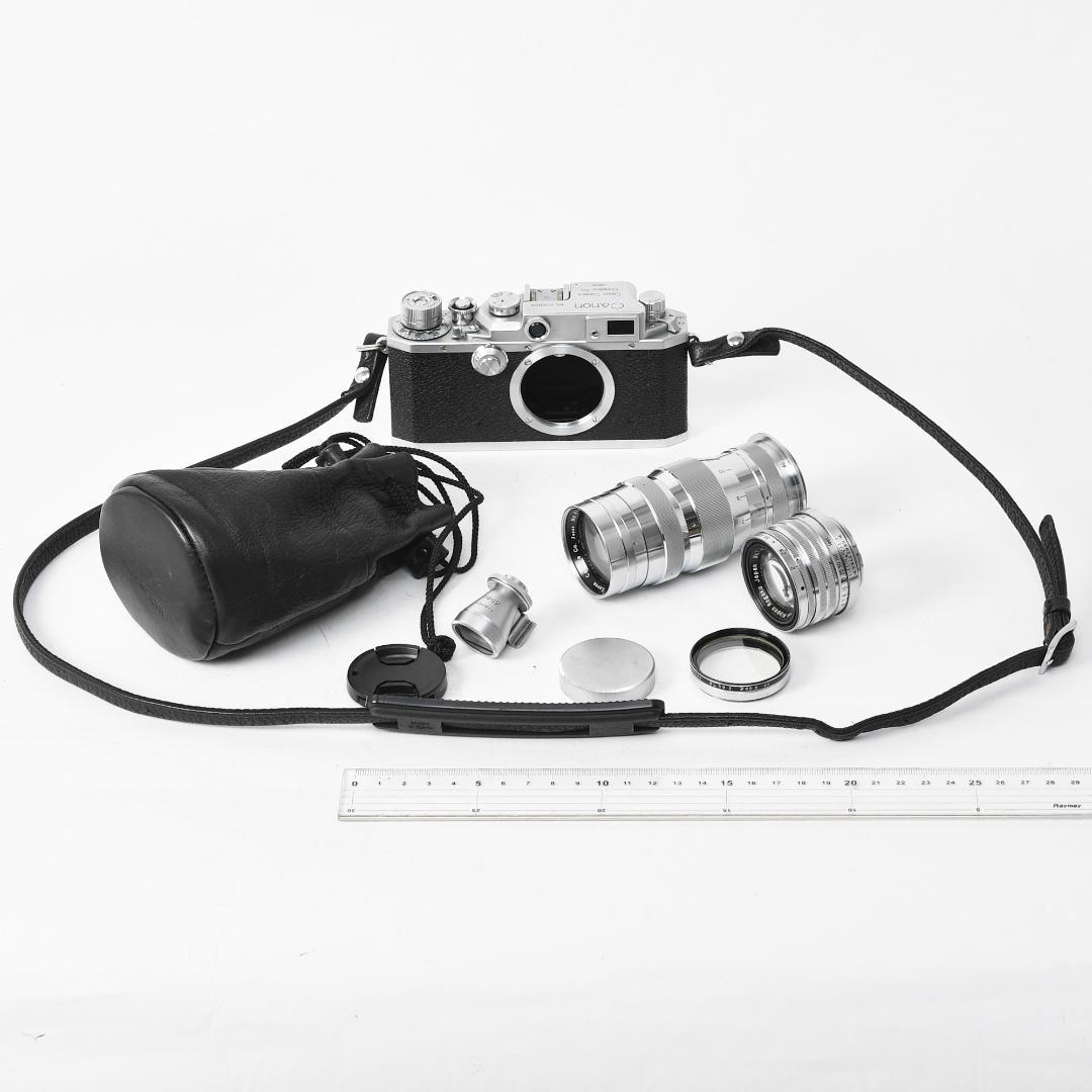CANON レンジファインダーカメラ Canon II D改 レンズ2本セット