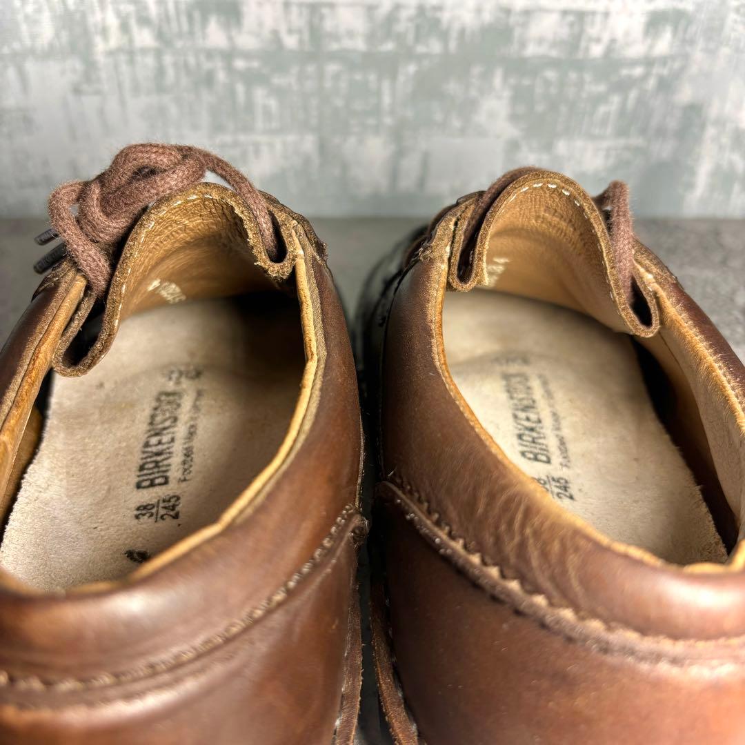 【ハル！】ビルケンシュトック パサデナ 38 24.5cm ダークブラウン