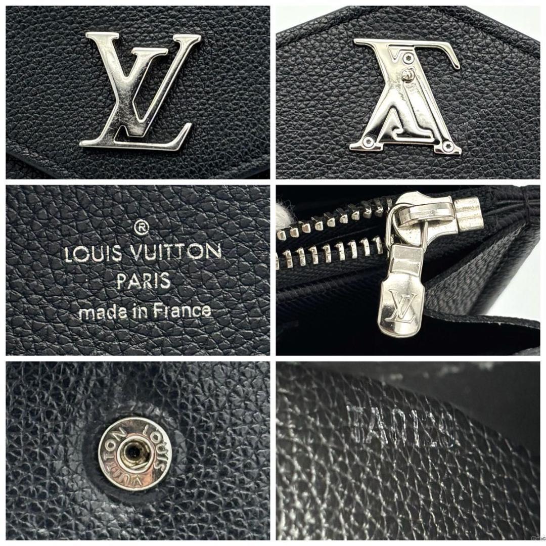 【超美品】ルイヴィトン ポルトフォイユ マイロックミー ブラック 長財布 黒