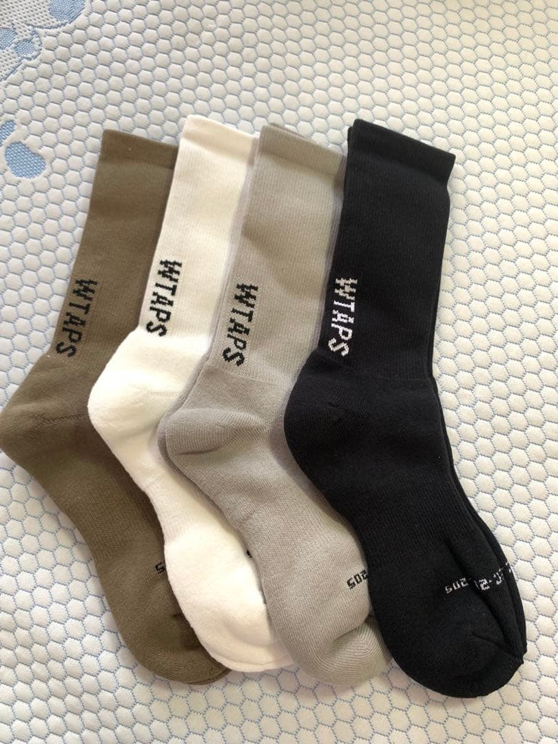 ダブルタップス　WTAPS 4色ソックスセット