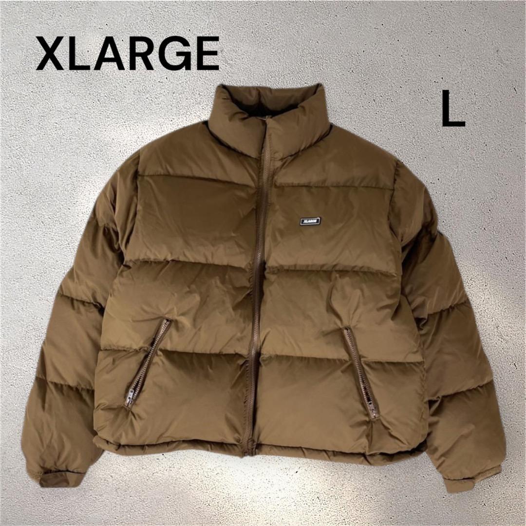 XLARGE ダウンジャケット L ブラウン