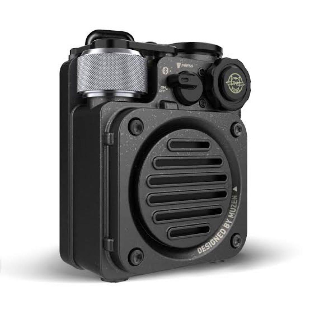 MUZEN Wild Mini 第2世代　Bluetoothスピーカー　ブラック