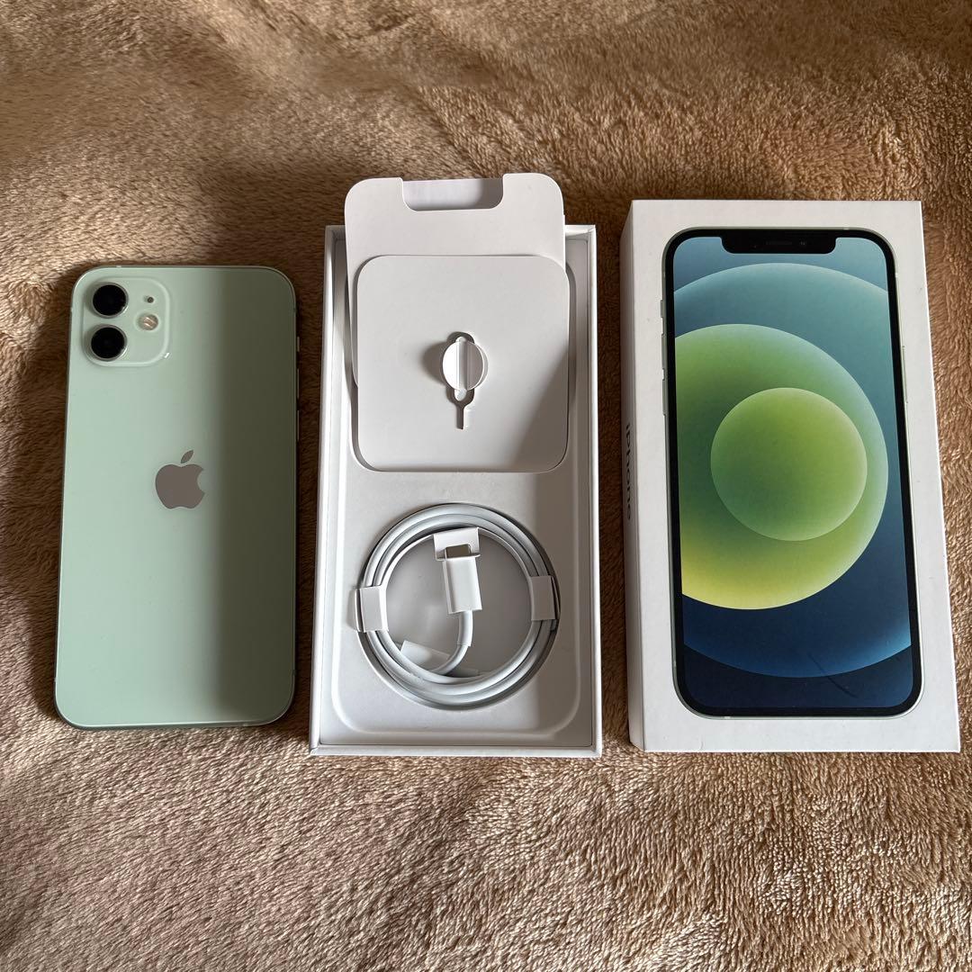 【箱付き】iPhone12 128GB simロックなし