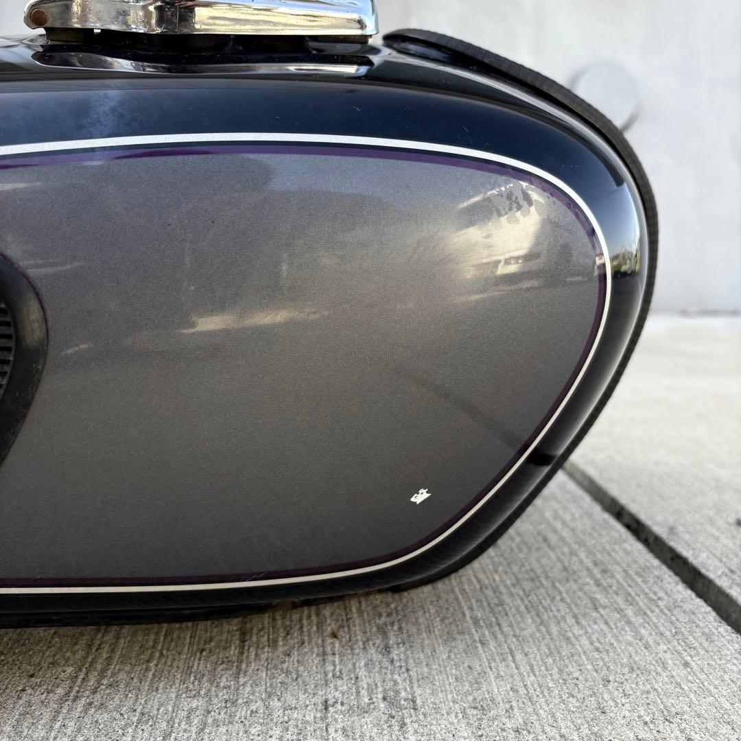 ヤマハ SR400 純正 タンク ブラック/グレー