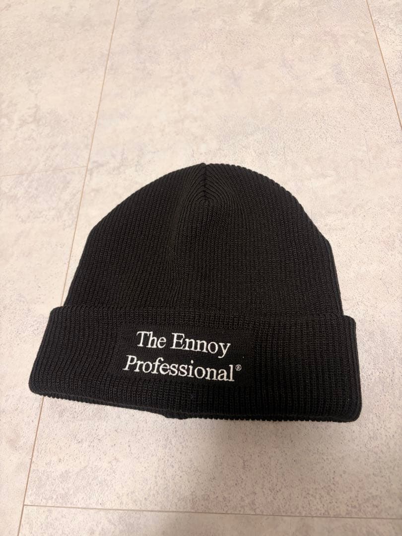 The Ennoy Professional 黒 ニット帽 スタイリスト私物