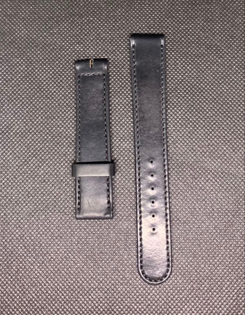 未使用　ノモス　NOMOS 純正　コードバン　ベルト　17mm ストラップ