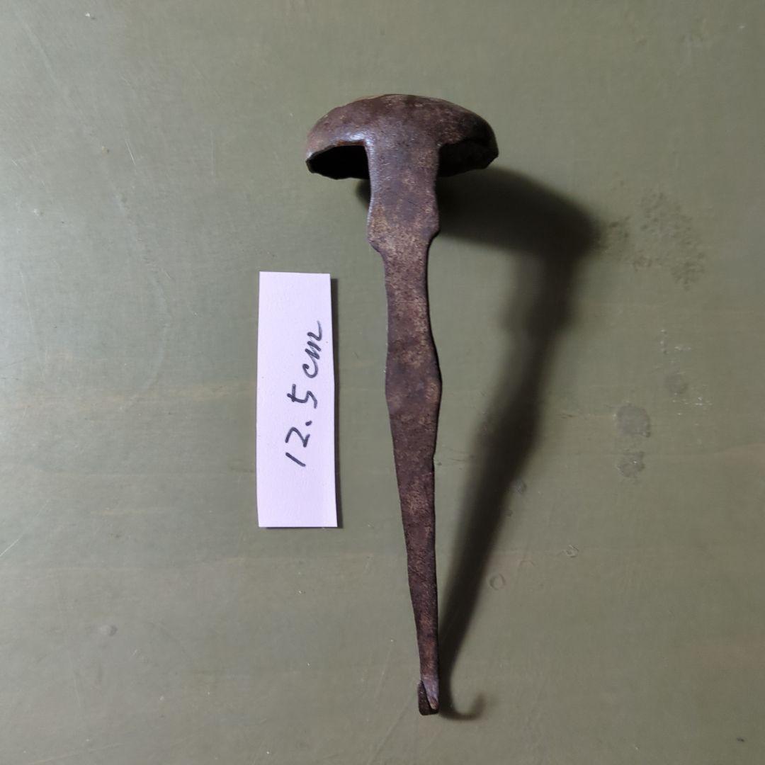 ロック　西アフリカ　キシ族　鉄貨幣　25センチ　インド灯火器1点