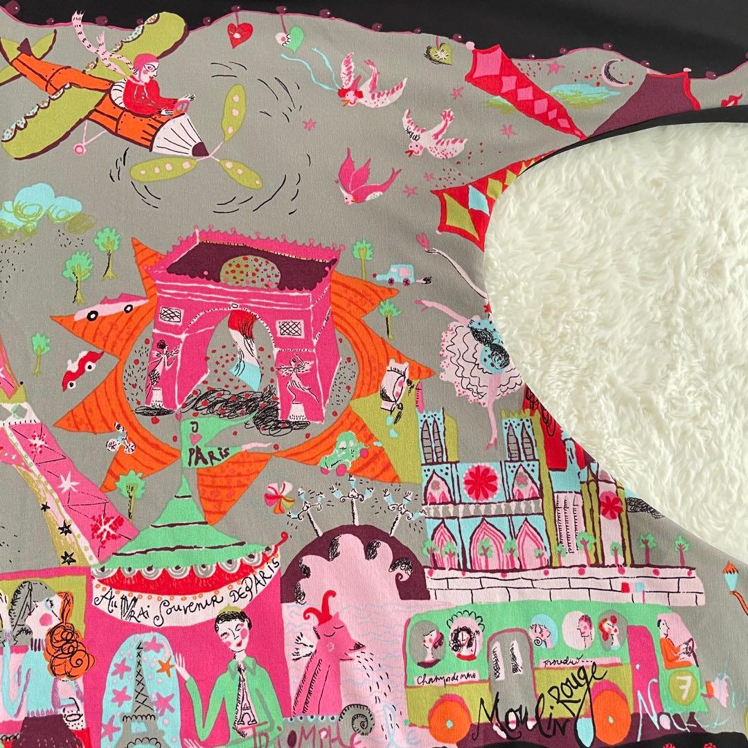 トクコプルミエヴォル パリ アート チュニック 9号 バルーン袖 日本製 アシメ