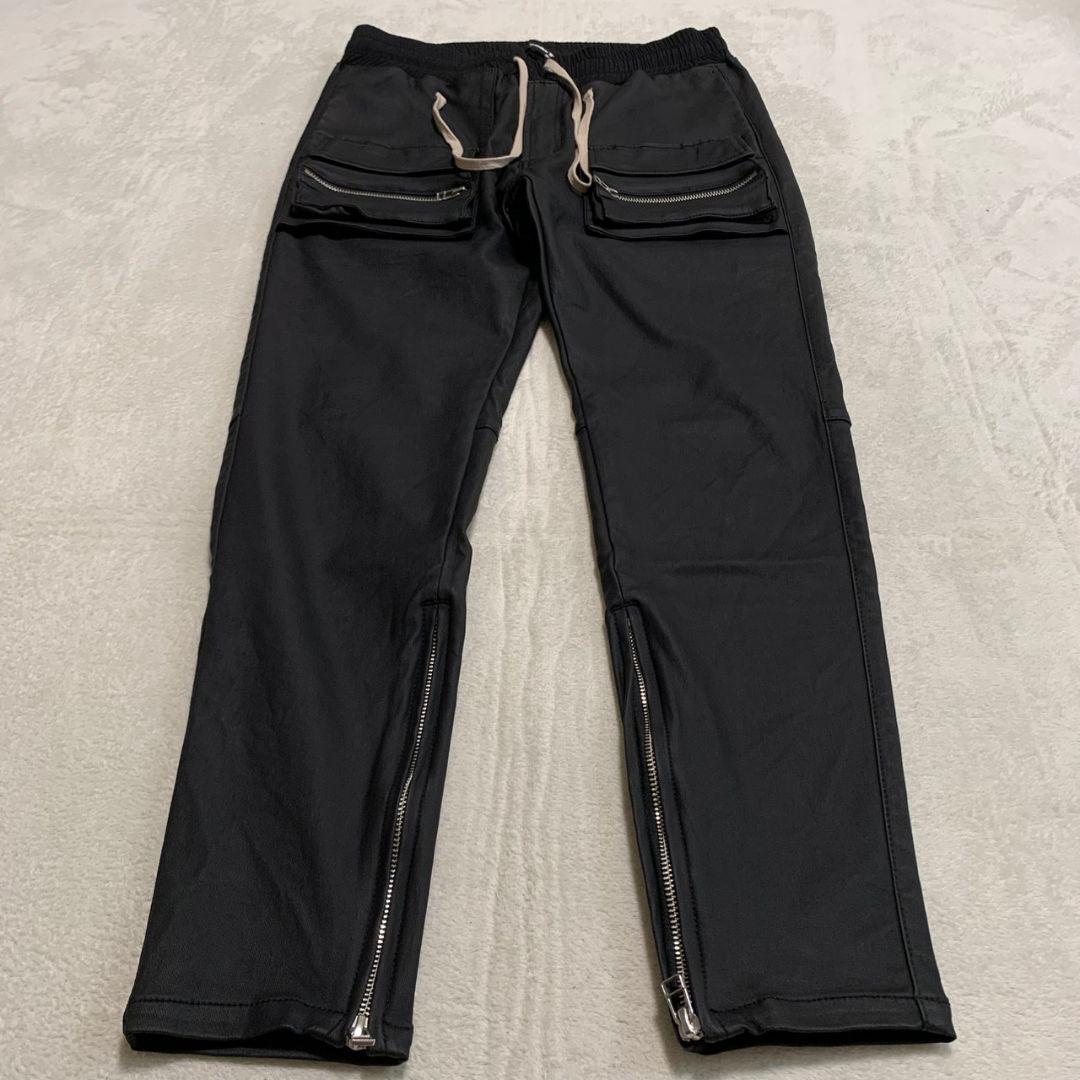 【美品】DANKE SCHON スキニー カーゴパンツ コーティング XL