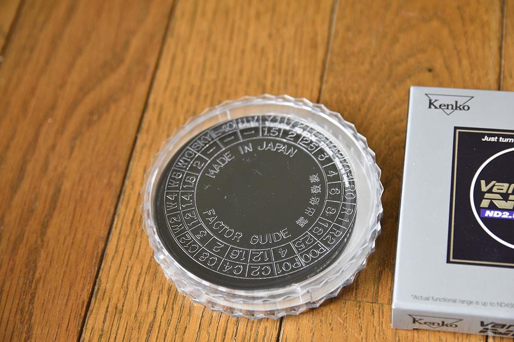 ケンコー・トキナー フィルター 77SバリアブルNDX　/可変式NDフィルター