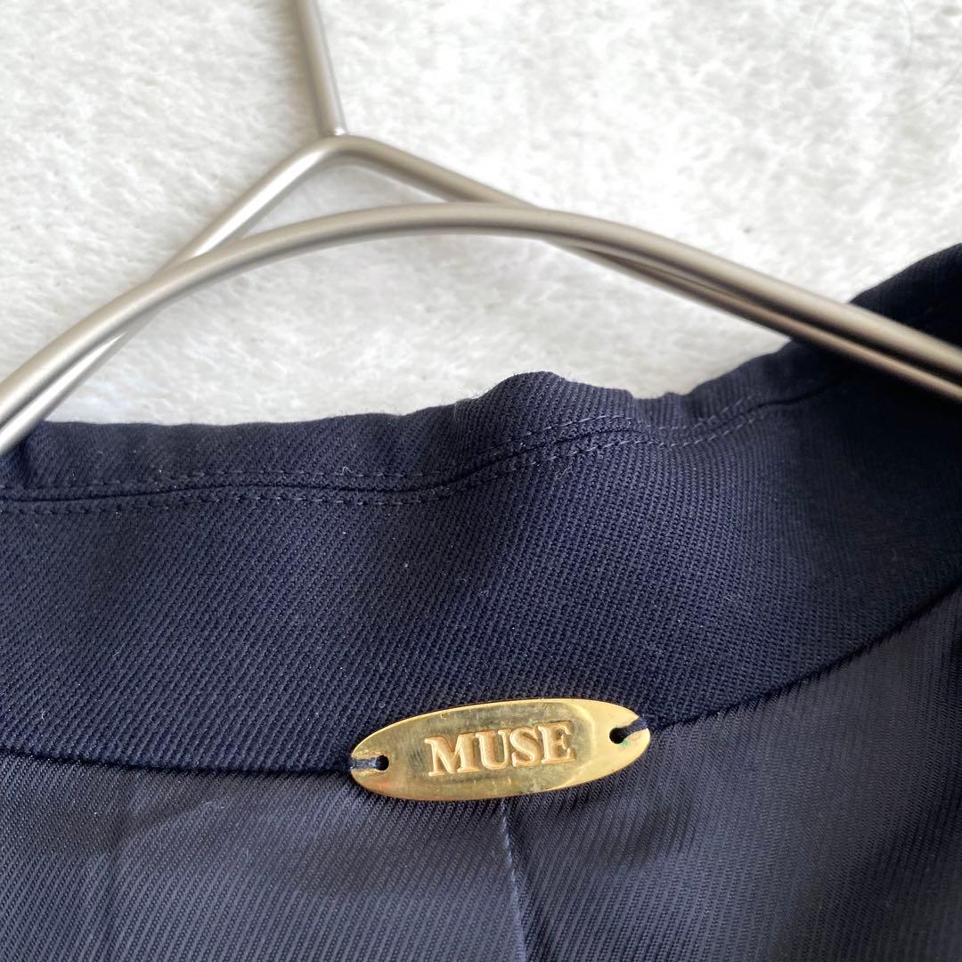 【ほぼ未使用✨】ドゥーズィエムクラス　カシミヤ混　Navy 1B ジャケット