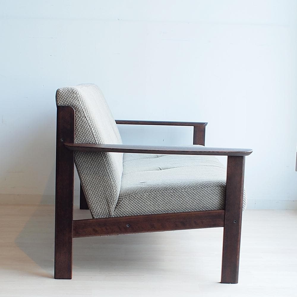 カリモク/karimoku チターノ/Chitano オーク材 2人掛けソファ