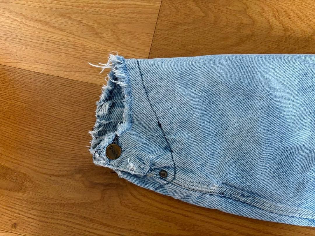 80s 90s Carhartt ミシガンチョアジャケット　デニム　フェード