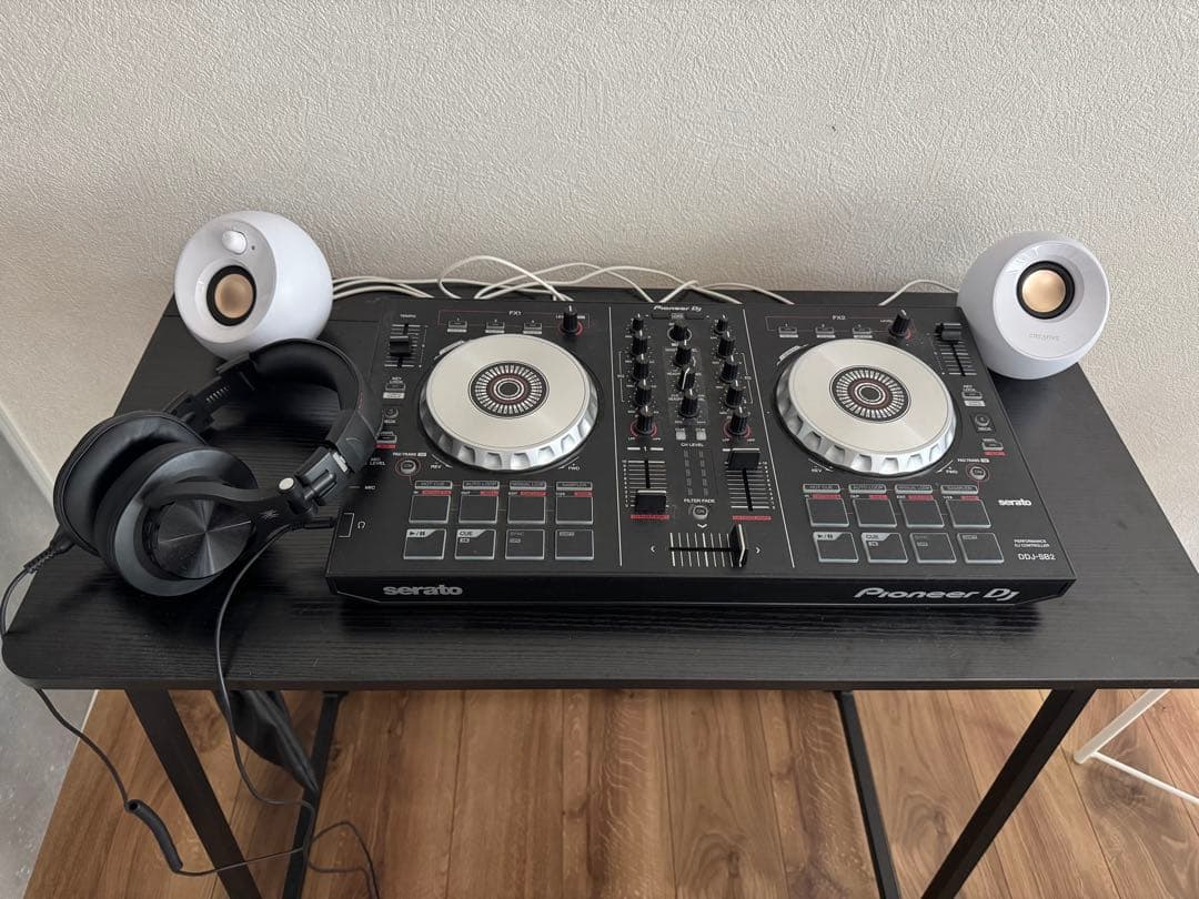 【美品セット】Pioneer DJ DDJ-SB2＋スピーカー＆ヘッドホン付き