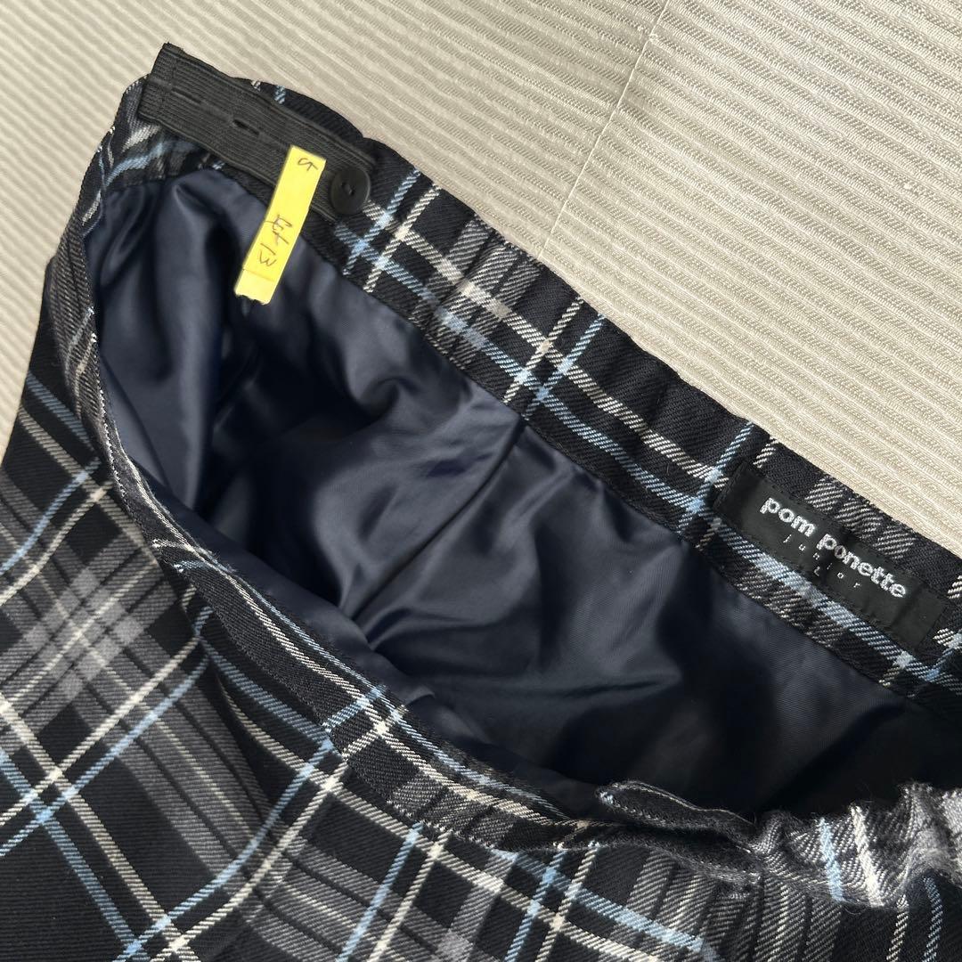 【美品】ポンポネットジュニア フォーマル スーツ セットL 160 受験 卒業式