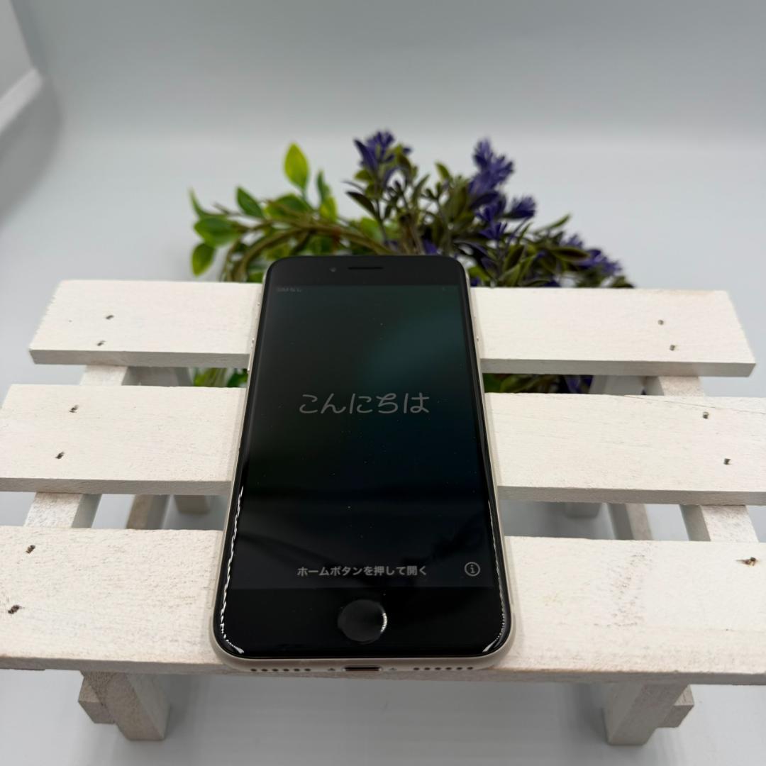 iPhone SE第3世代 64GB スターライト 423