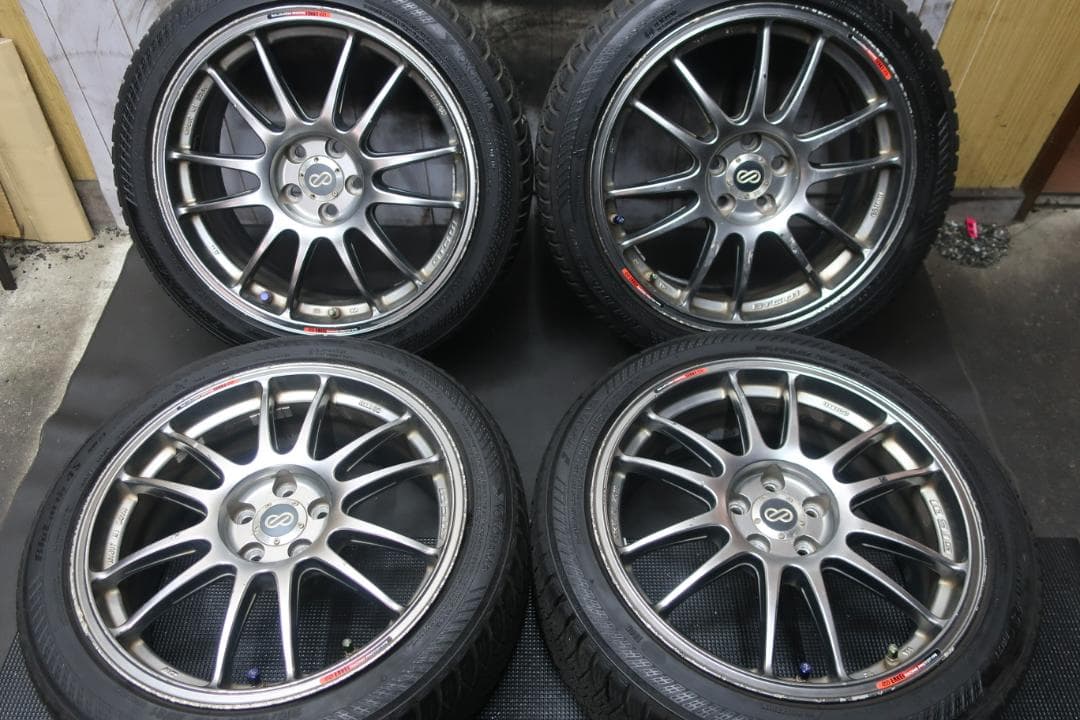 ENKEI GTC01 PCD100 5穴 215/45R17 オールシーズン