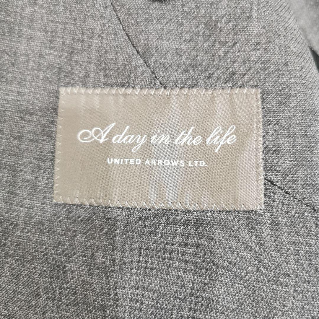 美品 アデイインザライフ トラベルスーツ セットアップ グレー XLサイズ