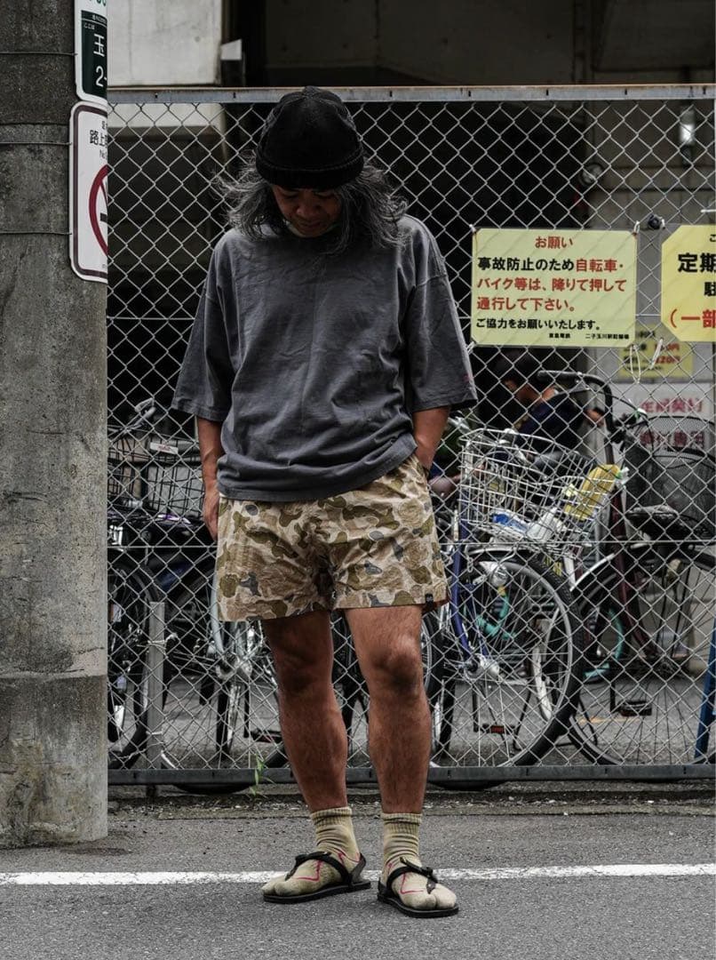 neru design works ハーフパンツ TOPOカモver