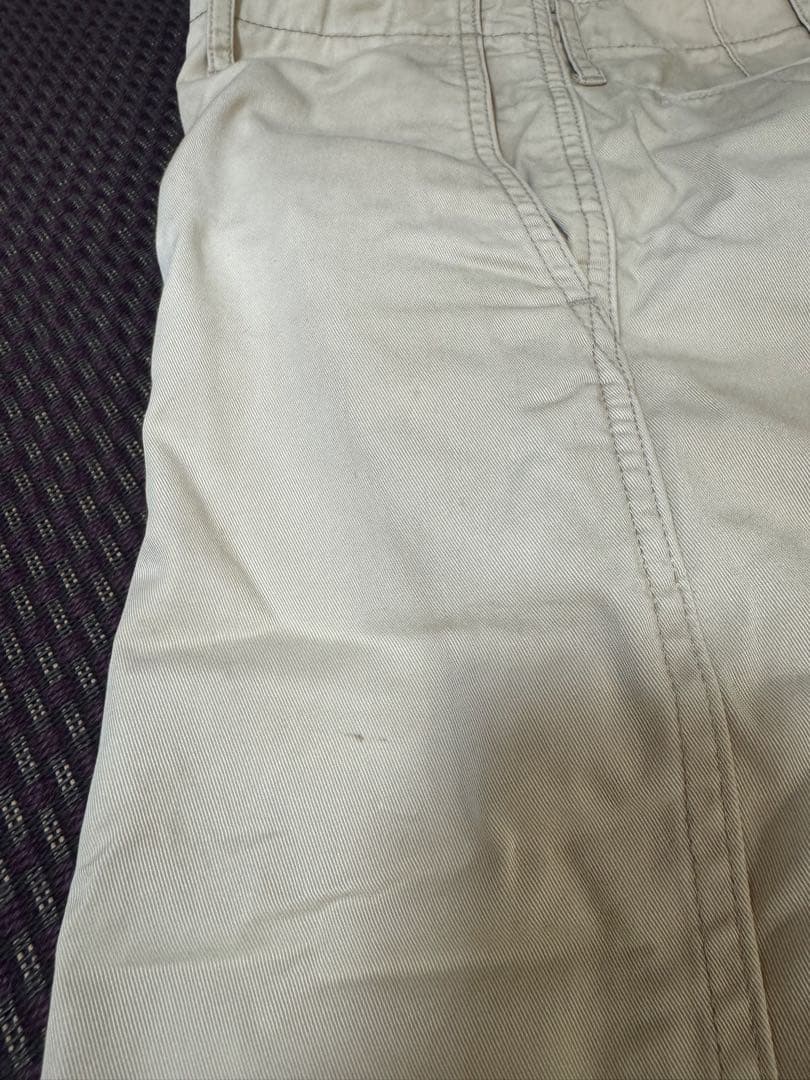 visvim SLIM CHINO GIZA ベージュ　2