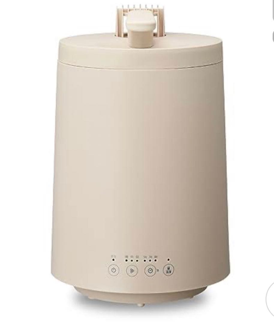ドウシシャ 加湿器 スチーム式 容量3L 木造10畳 ベージュ