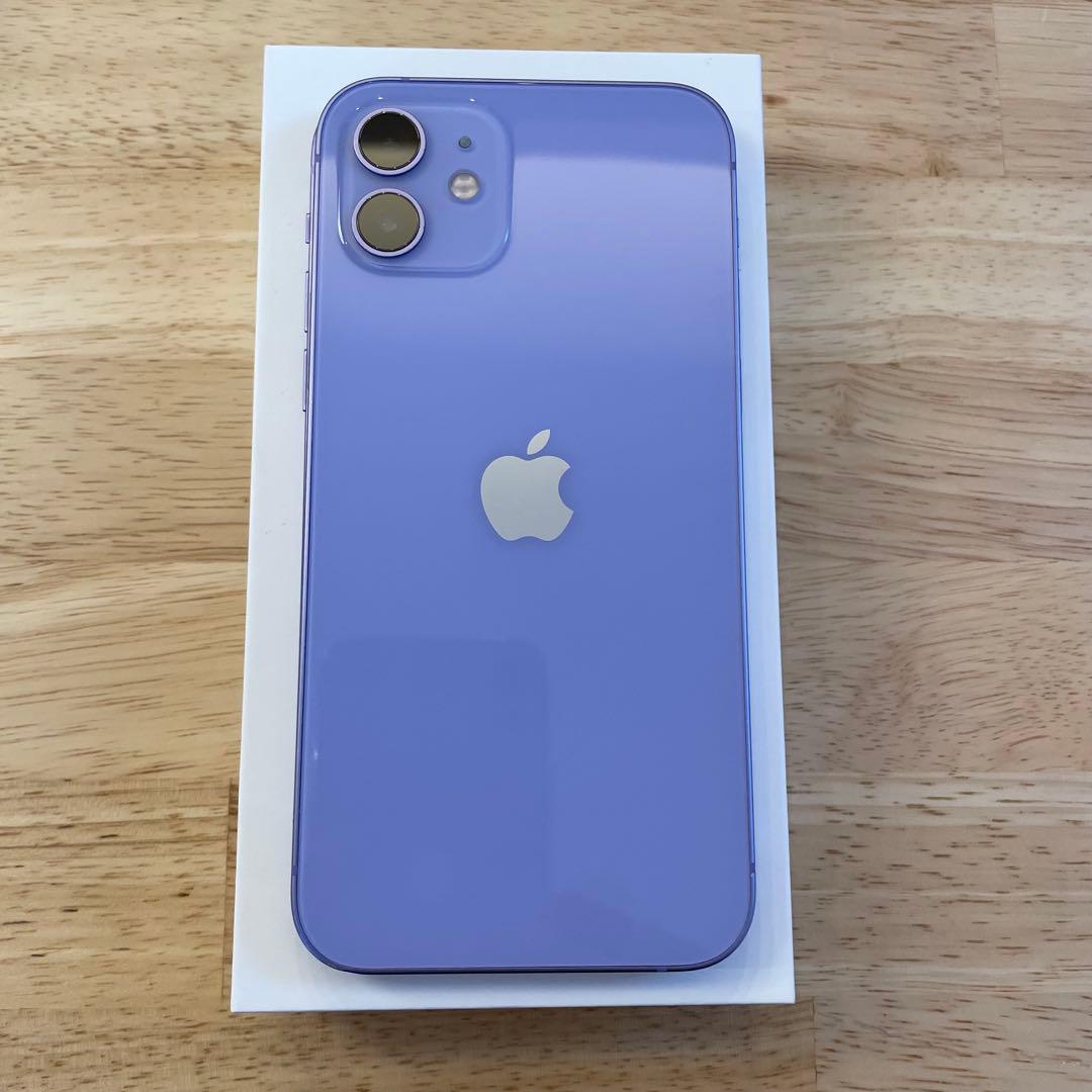 専用　【美品】iPhone12 64GB パープル SIMフリー