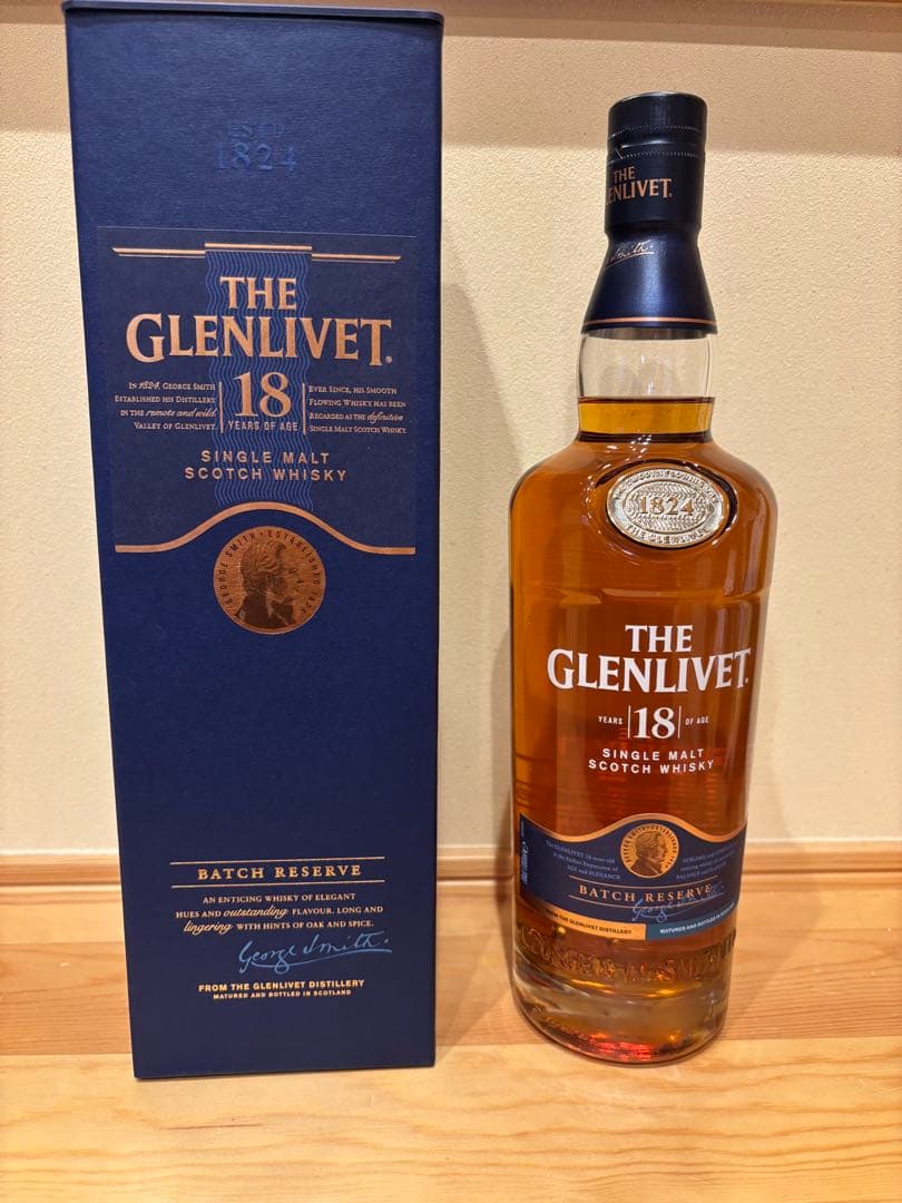 【ティアラ　新品未開封】グレンリベットTHE GLENLIVET 18年
